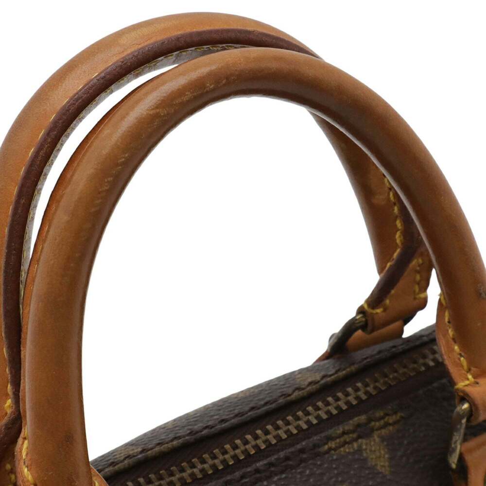 LOUIS VUITTON Authentic Brown Monogram Mini Speedy Bag - Picture 6 of 8